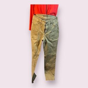 Brit & Bridle Women’s Khaki Work Pants Slim Fit Size 6